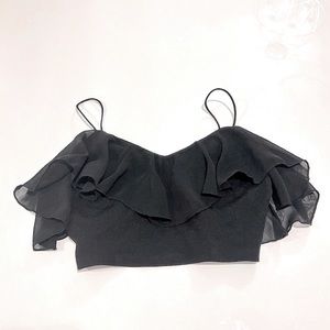 Kimchi Blue Ruffle Crop Top